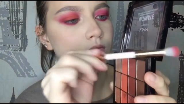 Праздничный макияж | урок яркого макияжа смотреть онлайн