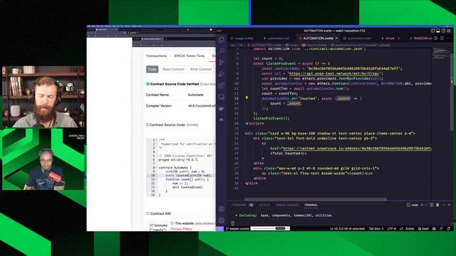 Using Chainlink Services in Your Web2 Applications: Code Along смотреть онлайн