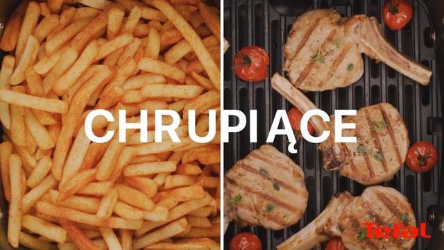 Frytkownica beztłuszczowa Tefal EASY FRY&GRILL EY505D смотреть онлайн