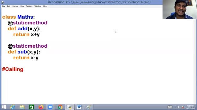Static Methods In Python смотреть онлайн