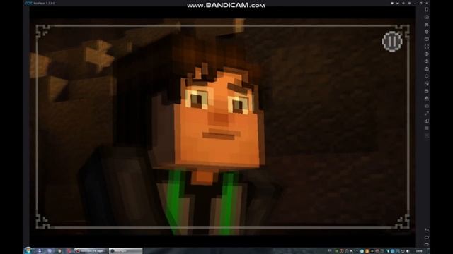 MINECRAFT STORY MODE на телефоне #9 знакомство с Магнусом смотреть онлайн