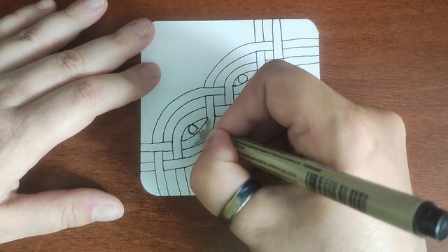 Зентангл Тангл Kelt