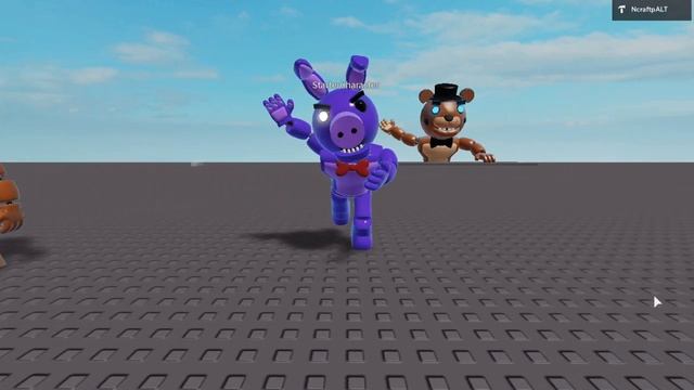 Roblox Puppet Master, Golden Freddy, Freddy All Characters - Freggy Roblox Piggy Fangame смотреть онлайн