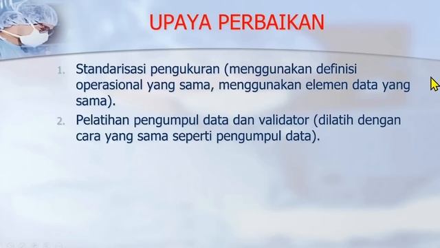 VALIDITAS DATA INDIKATOR MUTU смотреть онлайн