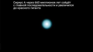 Сириус ярчайшая звезда на небе