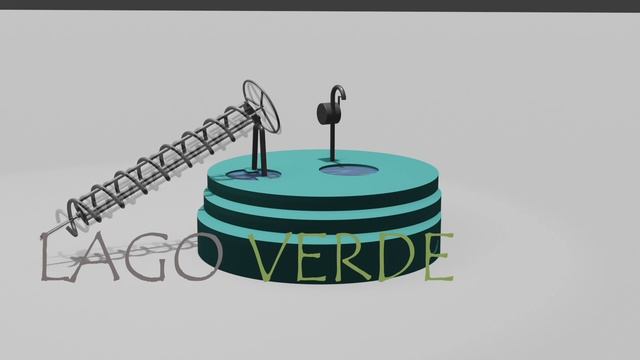 Элемент водной деткой площадки "Rio del Sol": винт Архимеда смотреть онлайн