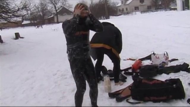 Мир подводной охоты - 366 - Подводная охота зимой. смотреть онлайн