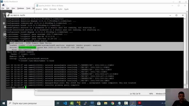 Bind9 DNS Domain FQDN Web Hosts backend in Mysql смотреть онлайн