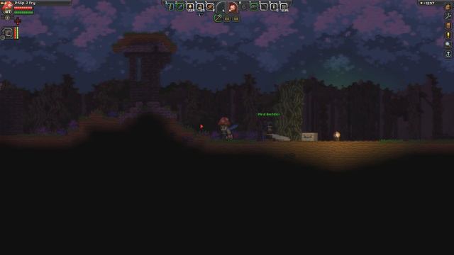 Прохождение Starbound Серия 3 "Грибная планета" смотреть онлайн