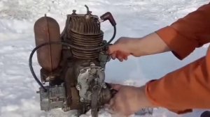 2 СД -М1 Двигатель СССР, из металлалома