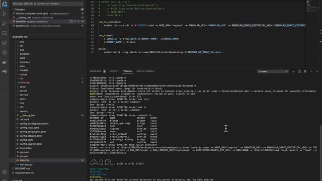 backend go cosmtrek air build смотреть онлайн