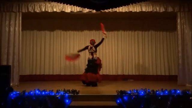 Марина Лятун (Amber Tribe) @ ATS dialect with fanveils @ Зимняя сказка 24/12/2017 смотреть онлайн