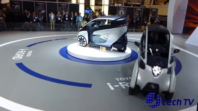 Toyota i-Road at CES 2014 смотреть онлайн