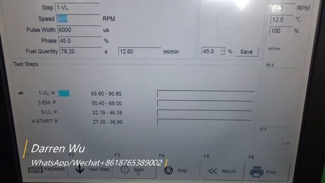 CR966 common rail test bench EUI BIP settings смотреть онлайн