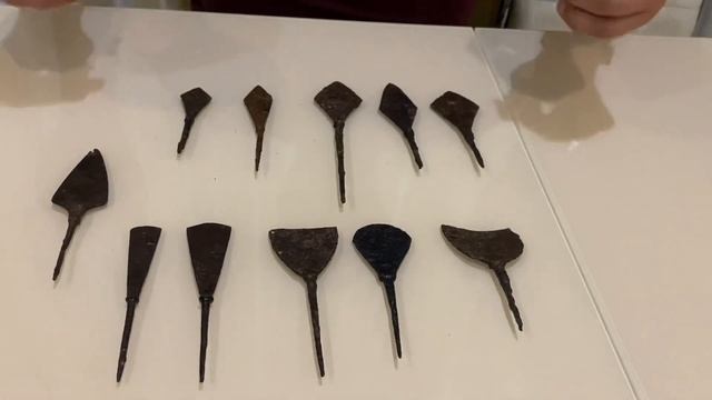 Наконечники стрел (X - XV вв, Древняя (Киевская) Русь / Золотая Орда). Обзор. / Arrowheads. Russia смотреть онлайн