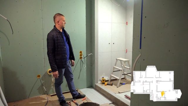 Проект "Ленсовета" Заканчиваем зашивку ГКЛ. Обзор ремонта квартиры. Звукоизоляция потолков смотреть онлайн
