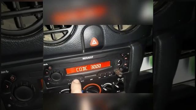 Como poner codigo de radio renault kangoo clio смотреть онлайн