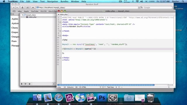 Using Mysqli in PHP смотреть онлайн