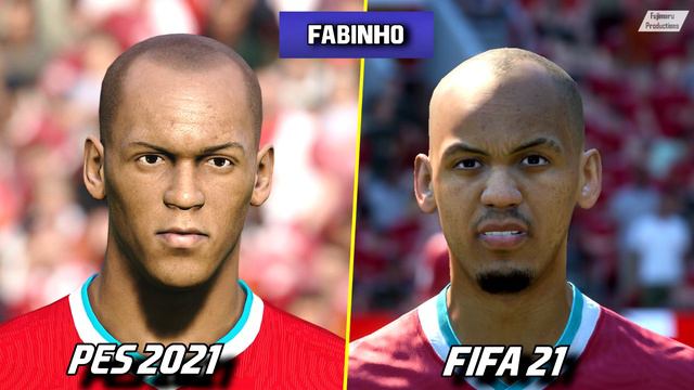 🔥 PES 2021 vs FIFA 21 - LIVERPOOL Player Faces Comparison Ft. Thiago, Salah, Van Dijk | Fujimarupe смотреть онлайн
