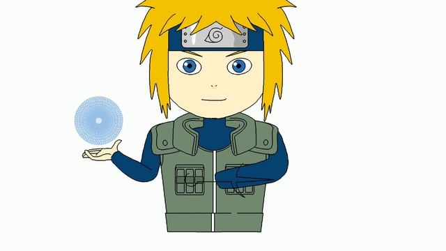 Cute Minato Namikaze Drawing using MS powerpoint and Python смотреть онлайн