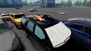 МЯГКОЕ ПРИЗЕМЛЕНИЕ! УПАЛ С 25 ЭТАЖА НА МАШИНУ И ВЫЖИЛ | BeamNG.drive