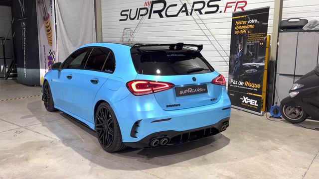 Silencieux d'échappement inox sport BRABUS Mercedes A35 CLA35 W177/C118 by SupRcars® смотреть онлайн