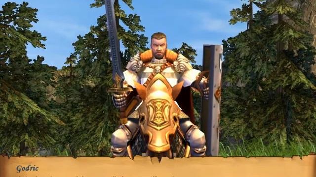Heroes of Might and Magic V C1M5D1 Godric returns from the Silver Cities смотреть онлайн