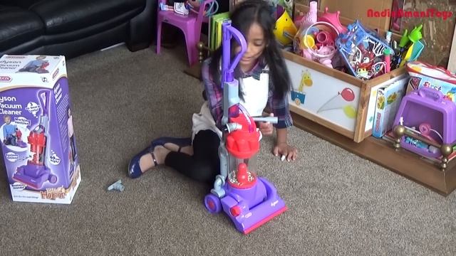 Kids Dyson Toy Vacuum Cleaner By Casdon | Surprise Toy Unboxing & Review DC14 Model