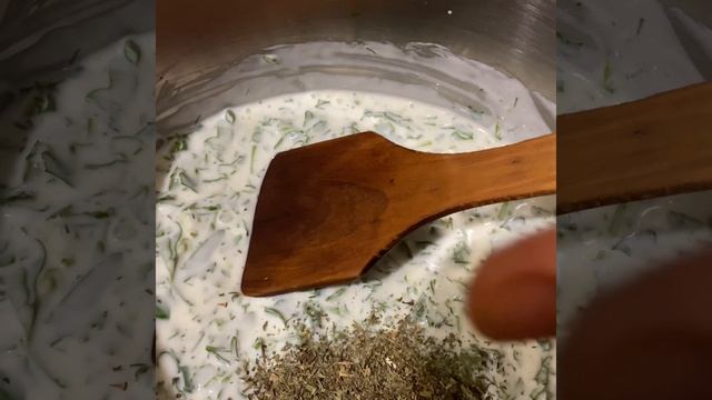 How To Make Soup With Yogurt And Greens Azerbaijan Dovga.Готовим суп из кефира и зелени