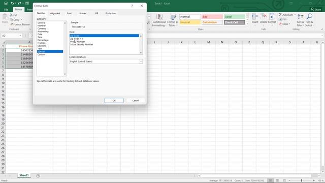 How to Format Phone Numbers in Excel | Create a Custom Number Format in Excel смотреть онлайн
