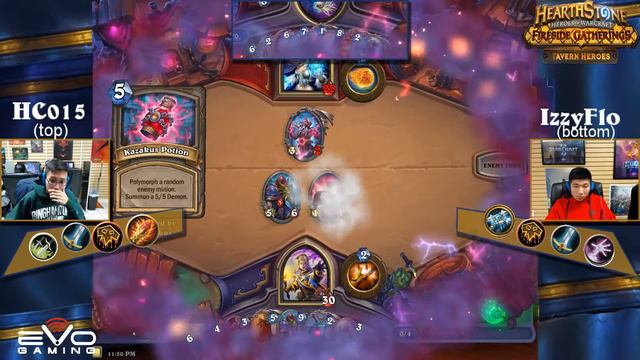 Hearthstone Winter Tavern Heroes Qualifier Grand Final (HC015 vs Izzyflo) смотреть онлайн