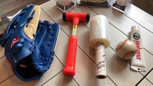 How To Work In A Baseball Glove