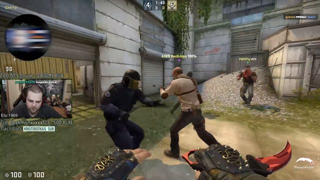 ПОНТЫ ИЛИ СКИЛЛ? [ПУТЬ FACEIT 10 LVL 3000 ELO #92] смотреть онлайн