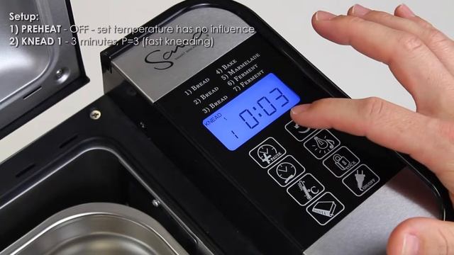 Sana Products - Smart Bread Maker - Instructional video for making bread смотреть онлайн