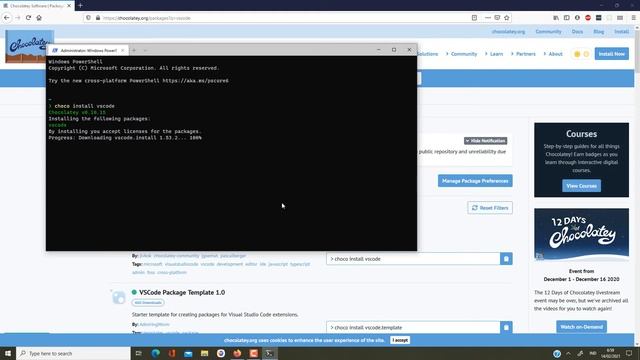 Tutorial Install Software Menggunakan Chocolatey смотреть онлайн