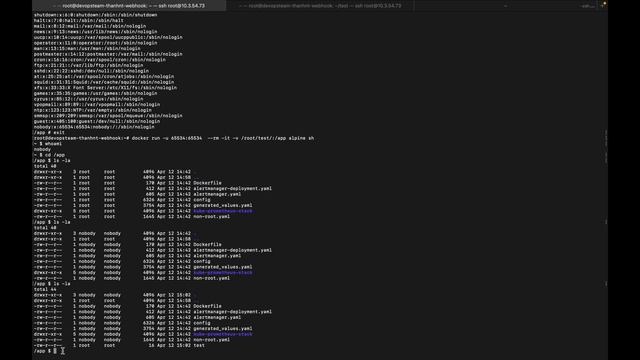 Khởi tạo ứng dụng trong container với non-root user | docker | kubernetes | DevOps Mentor смотреть онлайн