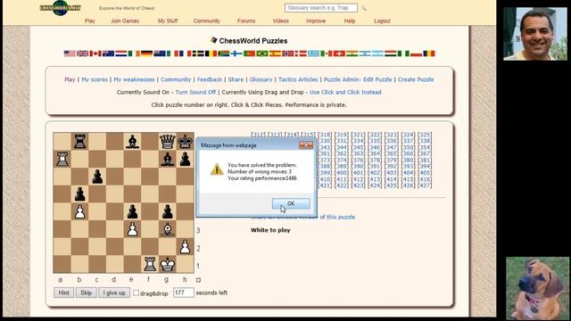 Improve your Chess tactics! - ChessWorld.net Rated Puzzle Tactics Training (Chessworld.net) смотреть онлайн