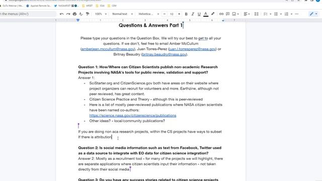 NASA ARSET: Overview of Citizen Science, Part 1/3 смотреть онлайн