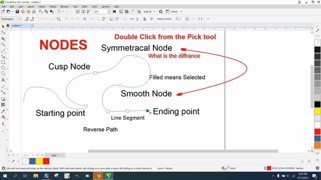 Corel Draw Tips & Tricks ALL ABOUT NODES смотреть онлайн