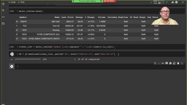 Financial Data with Python: yfinance смотреть онлайн