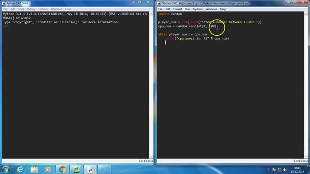 High Low Game in Python - Computing guessing [Part 2] смотреть онлайн