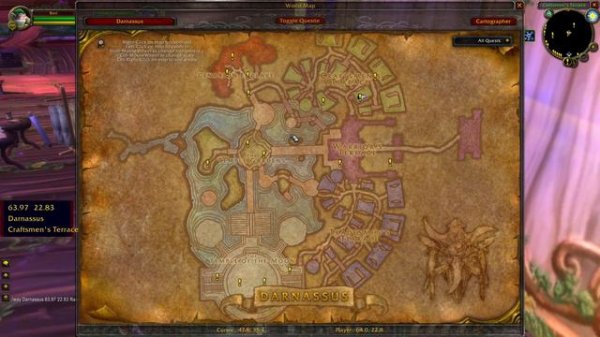 Darnassus Cloth Reputation Quartermaster WoW Classic