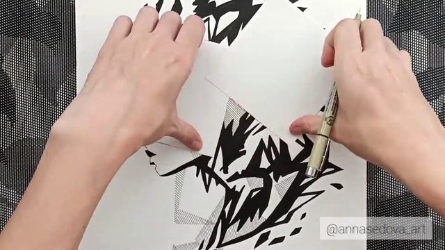 How to draw / Graphic illustration / Tutorial 8 . Как рисовать иллюстрацию смотреть онлайн