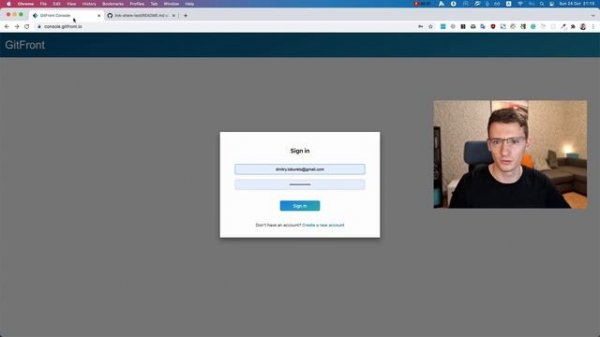 How share private GitHub repository by the link?