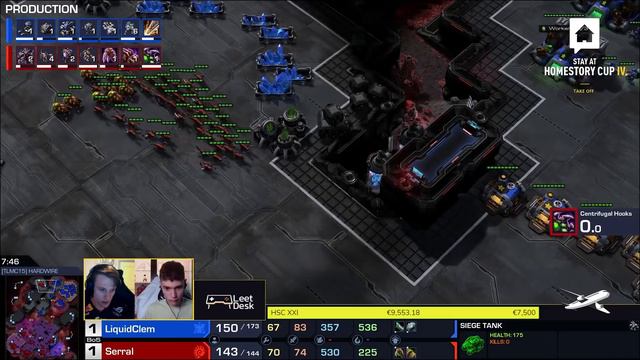 EPIC Grand Finals: Serral vs. Clem - Starcraft 2 смотреть онлайн