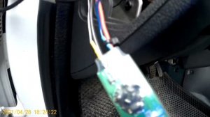 Подключение dho light к Ручнику на Лада Largus