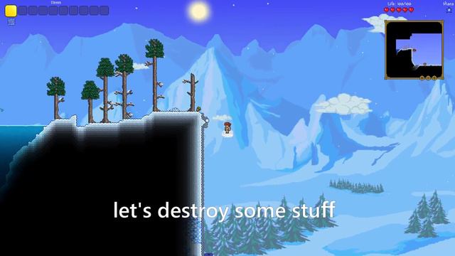 destroying my terraria world смотреть онлайн