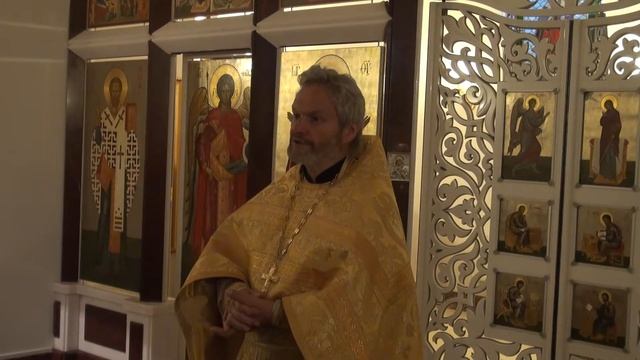 Слово перед исповедью отца Игоря Лысенко 27 августа 2017 г. (ранняя литургия) смотреть онлайн