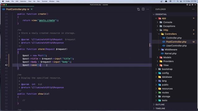 #18 Store and Redirects | Laravel 9 Essentials | Laravel 9 Tutorial смотреть онлайн
