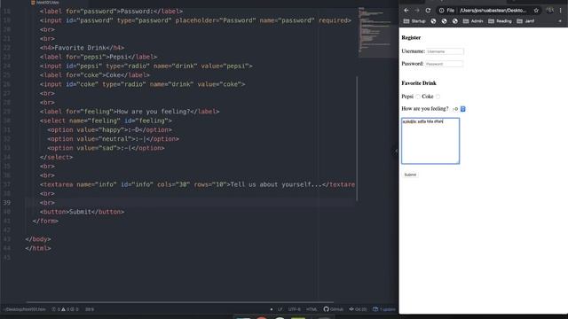 Full Stack Web Developer Course: 1_18 - Textarea смотреть онлайн